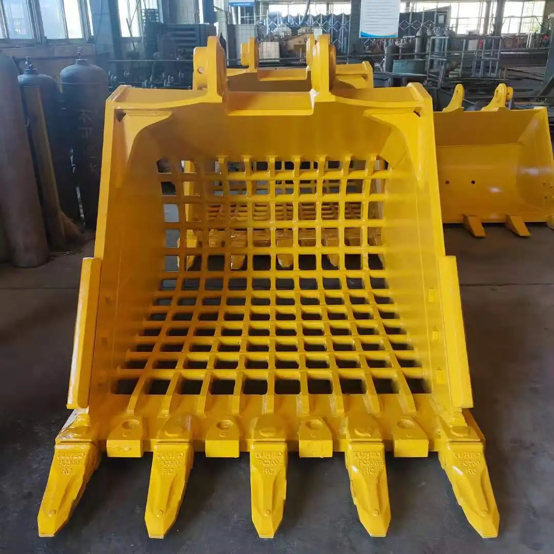 Why every quarry needs a heavy-duty excavator grid bucket?